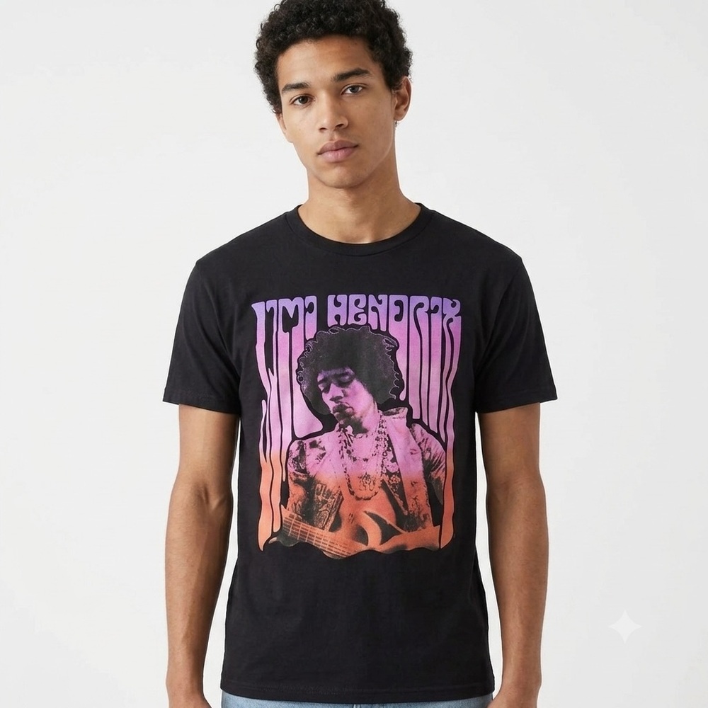 Jimi Hendrix Band Tee Shirt NWOT